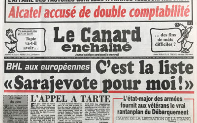 N° 3838 du Canard Enchaîné –  18 Mai 1994