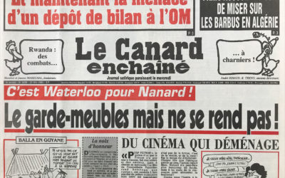 N° 3839 du Canard Enchaîné –  25 Mai 1994