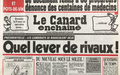 N° 3843 du Canard Enchaîné –  22 Juin 1994