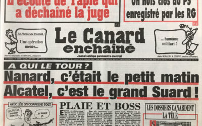 N° 3845 du Canard Enchaîné –  6 Juillet 1994