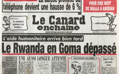 N° 3848 du Canard Enchaîné –  27 Juillet 1994