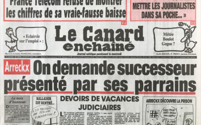 N° 3849 du Canard Enchaîné –  3 Août 1994