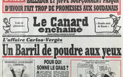 N° 3852 du Canard Enchaîné –  24 Août 1994