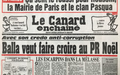 N° 3858 du Canard Enchaîné –  5 Octobre 1994