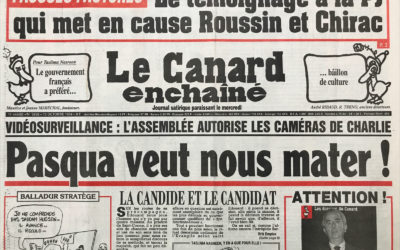 N° 3859 du Canard Enchaîné –  12 Octobre 1994