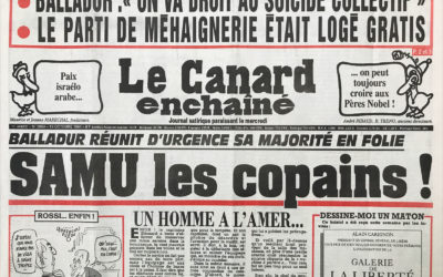 N° 3860 du Canard Enchaîné –  19 Octobre 1994