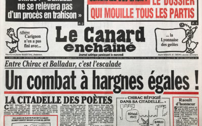 N° 3861 du Canard Enchaîné –  26 Octobre 1994
