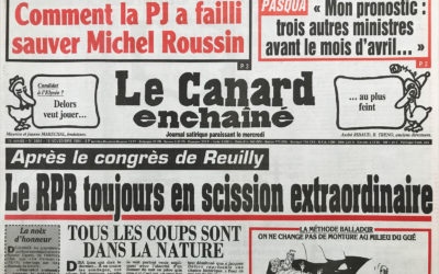 N° 3864 du Canard Enchaîné –  16 Novembre 1994