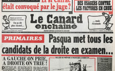 N° 3865 du Canard Enchaîné –  23 Novembre 1994