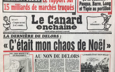 N° 3868 du Canard Enchaîné –  14 Décembre 1994