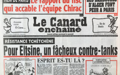 N° 3871 du Canard Enchaîné –  4 Janvier 1995