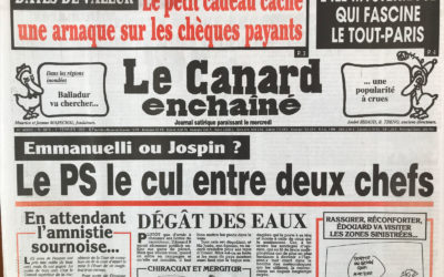 N° 3875 du Canard Enchaîné –  1 Février 1995