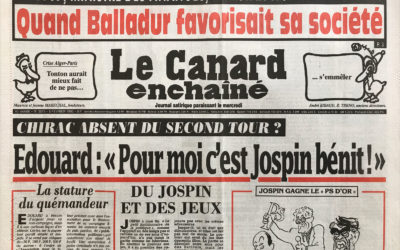 N° 3876 du Canard Enchaîné –  8 Février 1995
