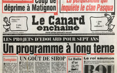 N° 3877 du Canard Enchaîné –  15 Février 1995
