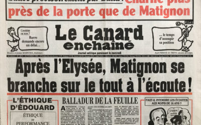 N° 3878 du Canard Enchaîné –  22 Février 1995