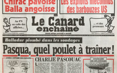 N° 3879 du Canard Enchaîné –  1 Mars 1995