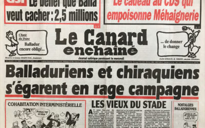 N° 3880 du Canard Enchaîné –  8 Mars 1995