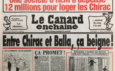 N° 3883 du Canard Enchaîné –  29 Mars 1995