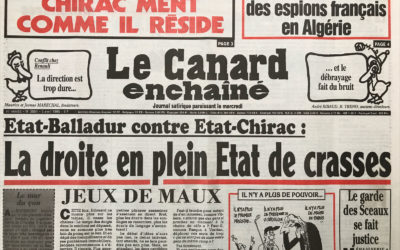 N° 3884 du Canard Enchaîné –  5 Avril 1995