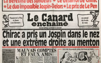N° 3887 du Canard Enchaîné –  26 Avril 1995