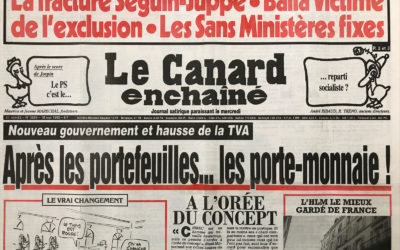 N° 3889 du Canard Enchaîné –  10 Mai 1995