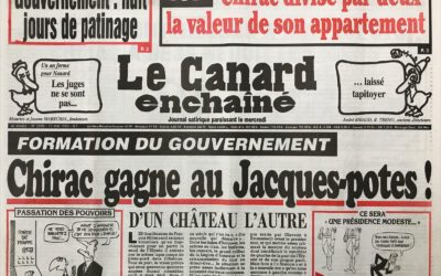 N° 3890 du Canard Enchaîné –  17 Mai 1995