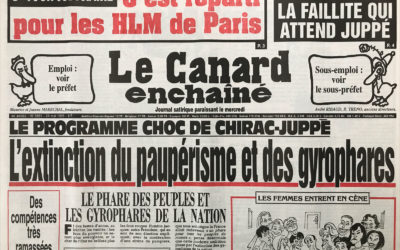N° 3891 du Canard Enchaîné –  24 Mai 1995