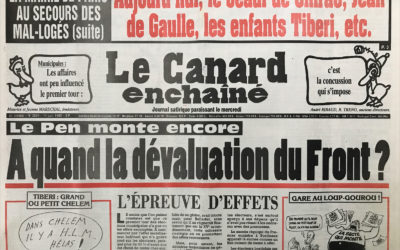N° 3894 du Canard Enchaîné –  14 Juin 1995