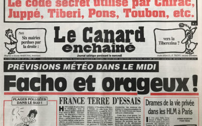 N° 3895 du Canard Enchaîné –  21 Juin 1995