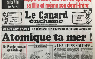 N° 3897 du Canard Enchaîné –  5 Juillet 1995