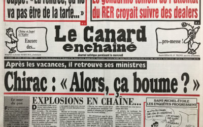 N° 3904 du Canard Enchaîné –  23 Août 1995