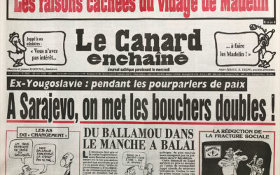 N° 3905 du Canard Enchaîné –  30 Août 1995