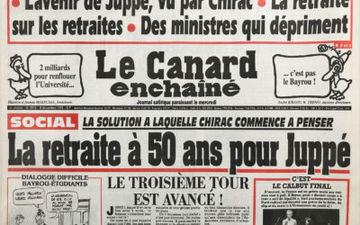 N° 3919 du Canard Enchaîné –  6 Décembre 1995