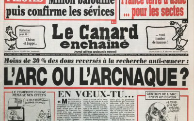 N° 3923 du Canard Enchaîné –  3 Janvier 1996