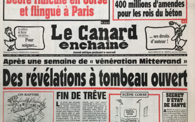 N° 3925 du Canard Enchaîné –  17 Janvier 1996