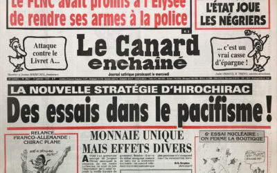 N° 3927 du Canard Enchaîné –  31 Janvier 1996