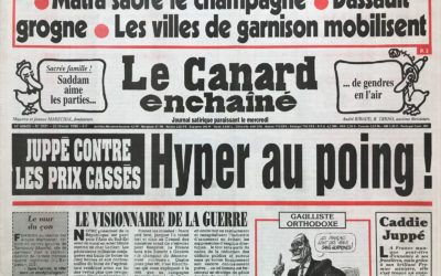 N° 3931 du Canard Enchaîné –  28 Février 1996