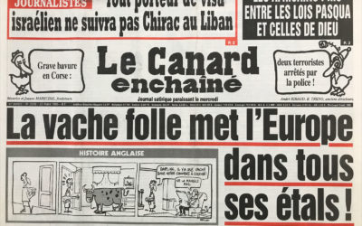 N° 3935 du Canard Enchaîné –  27 Mars 1996