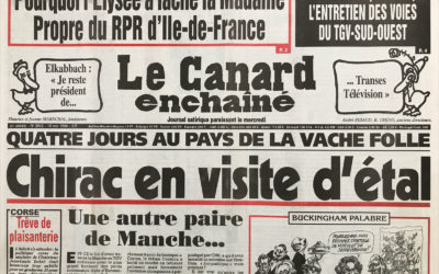 N° 3942 du Canard Enchaîné –  15 Mai 1996