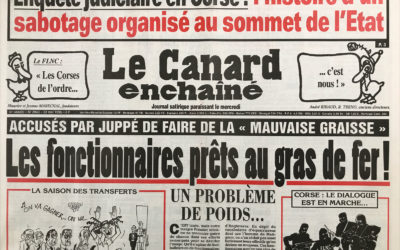 N° 3943 du Canard Enchaîné –  22 Mai 1996