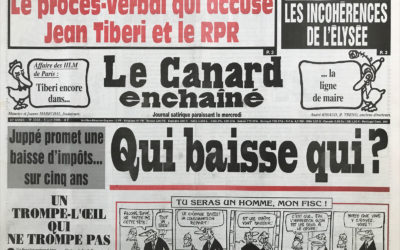 N° 3945 du Canard Enchaîné –  5 Juin 1996