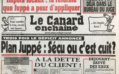 N° 3946 du Canard Enchaîné –  12 Juin 1996