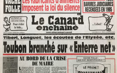 N° 3947 du Canard Enchaîné –  19 Juin 1996