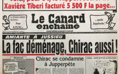 N° 3951 du Canard Enchaîné –  17 Juillet 1996