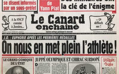 N° 3952 du Canard Enchaîné –  24 Juillet 1996