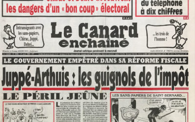 N° 3956 du Canard Enchaîné –  21 Août 1996