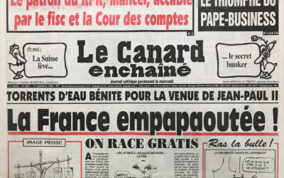 N° 3960 du Canard Enchaîné –  18 Septembre 1996