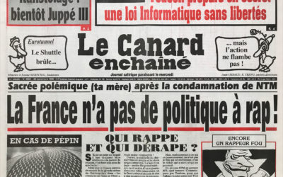 N° 3969 du Canard Enchaîné –  20 Novembre 1996