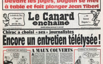 N° 3972 du Canard Enchaîné –  11 Décembre 1996