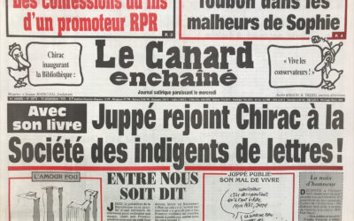 N° 3973 du Canard Enchaîné –  18 Décembre 1996